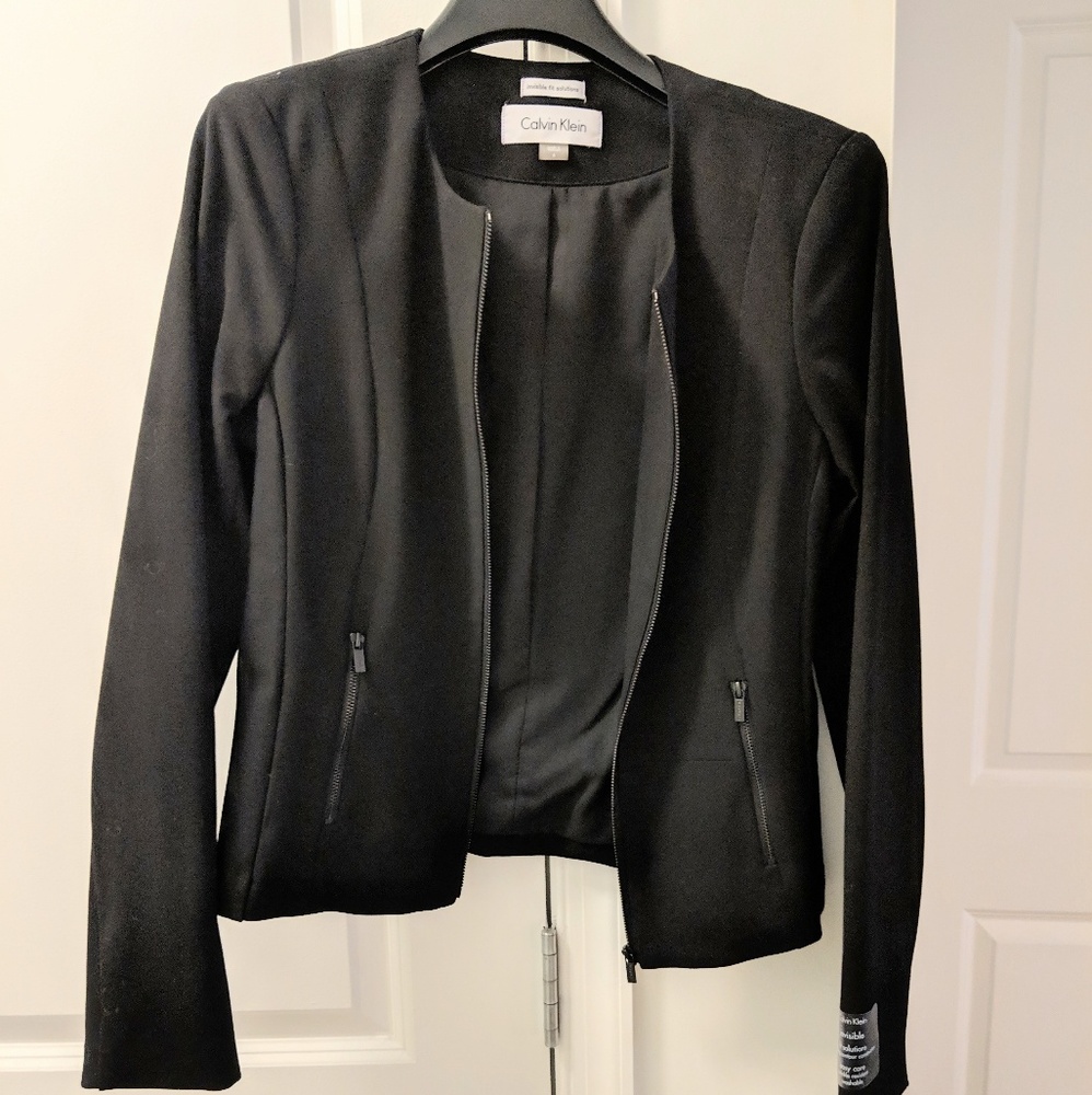 NWT Calvin Klein - Black Slimming Jacket / Blazer